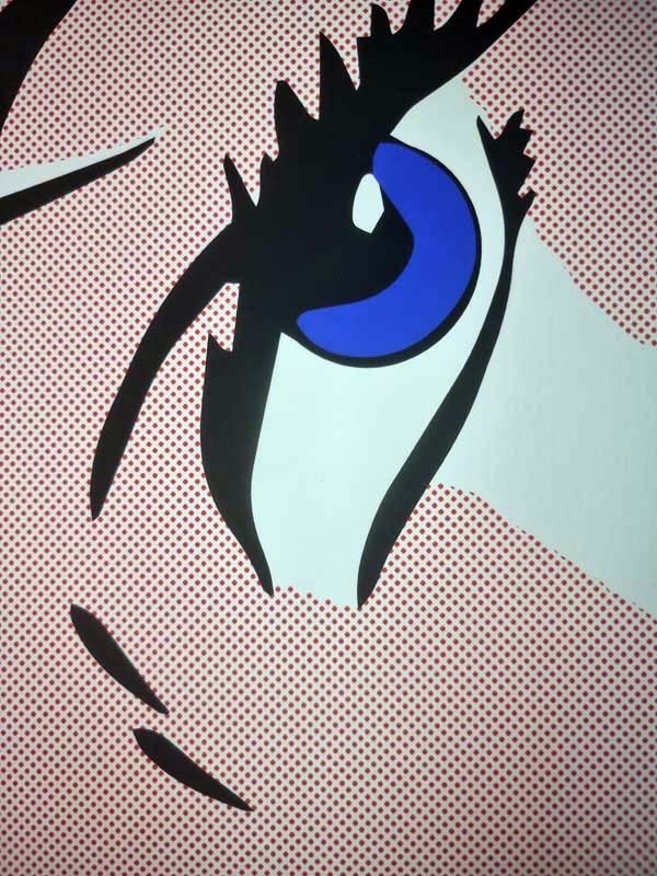 Tushikuni - XL EDITION / BLOND POP WOMAN (Roy Lichtenstein Vs Kuni) #3.2