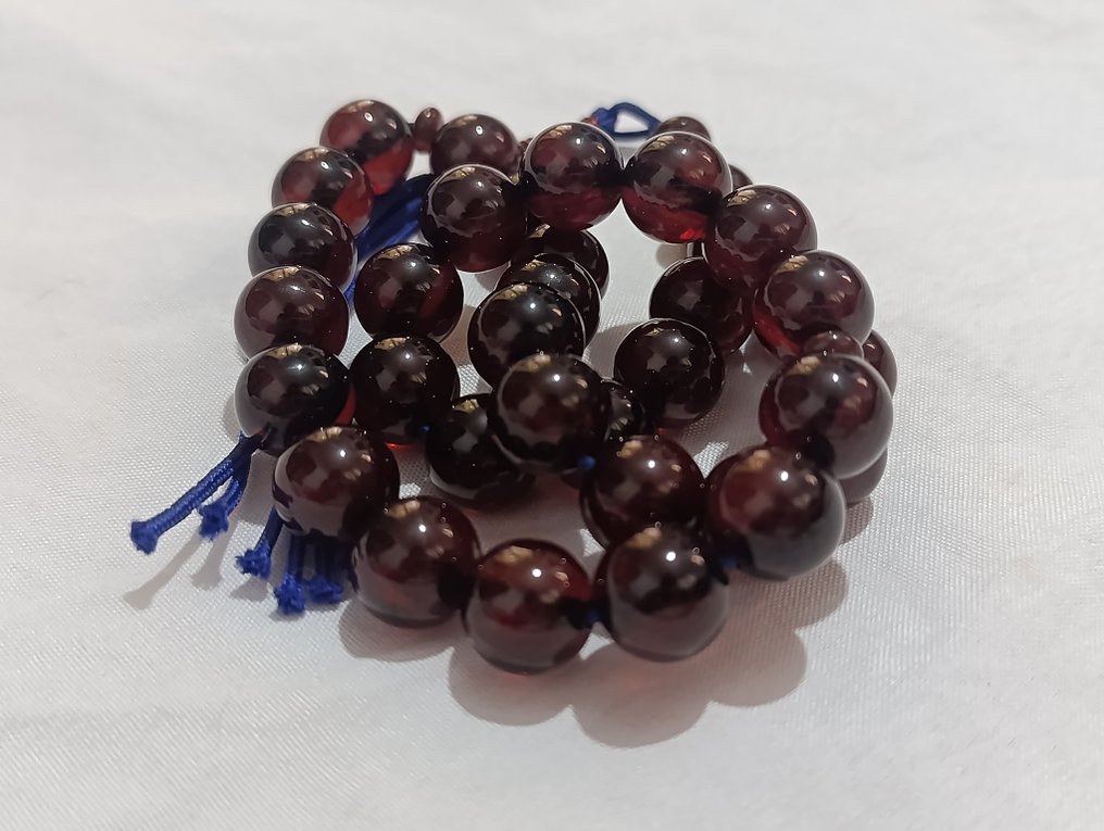  Chapelet - Ambre - 1970-1980 - Chapelet rare  #1.0