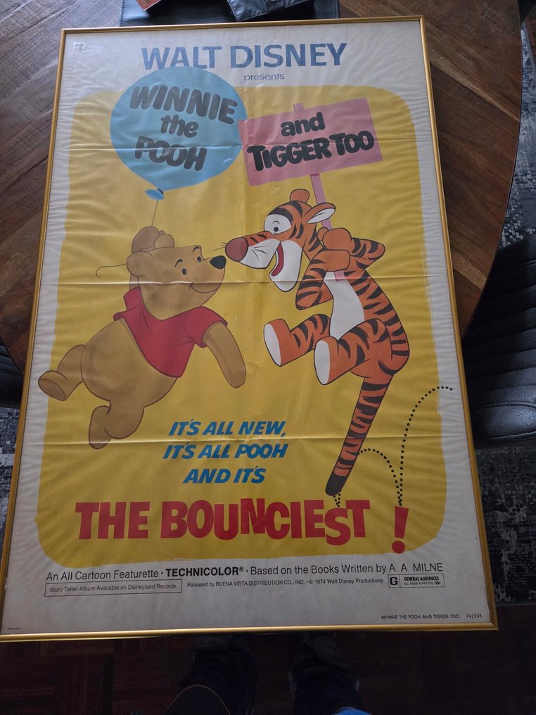 Winnie the Pooh and Tigger Too Poster 1974 #1.0