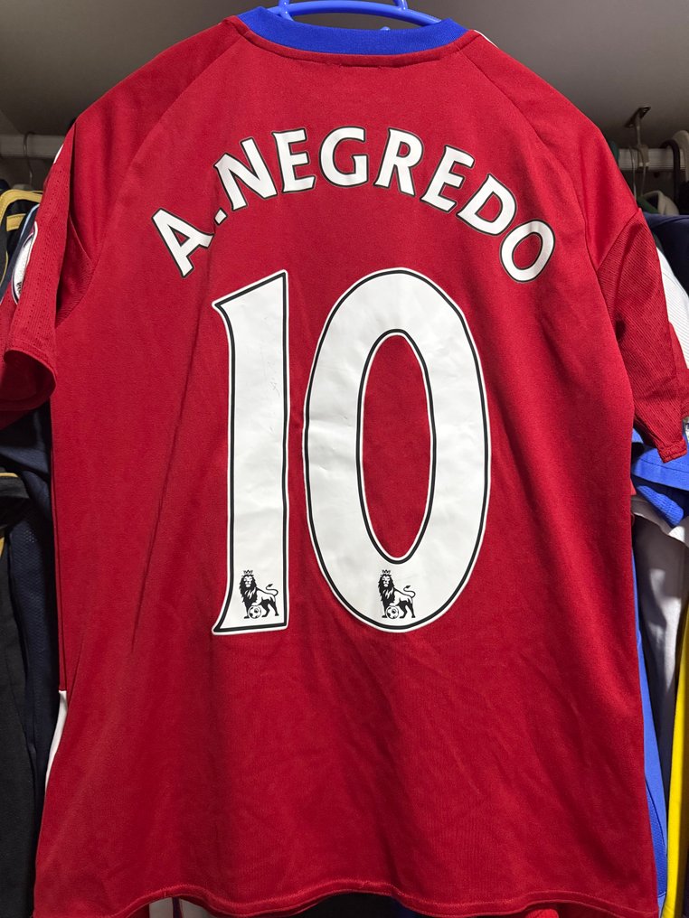 Middlesbrough - 英超联赛 - Álvaro Negredo - 2016 - 足球衫 #1.0