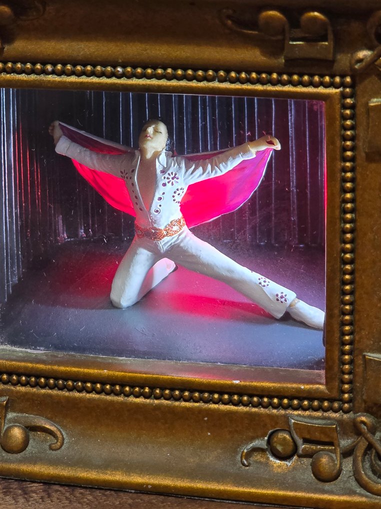 猫王 - 埃维斯·普里斯利 - “永恒的埃尔维斯”点亮立体画——奥尔谢夫斯基的光之画廊（已停产） - 2009 #2.1