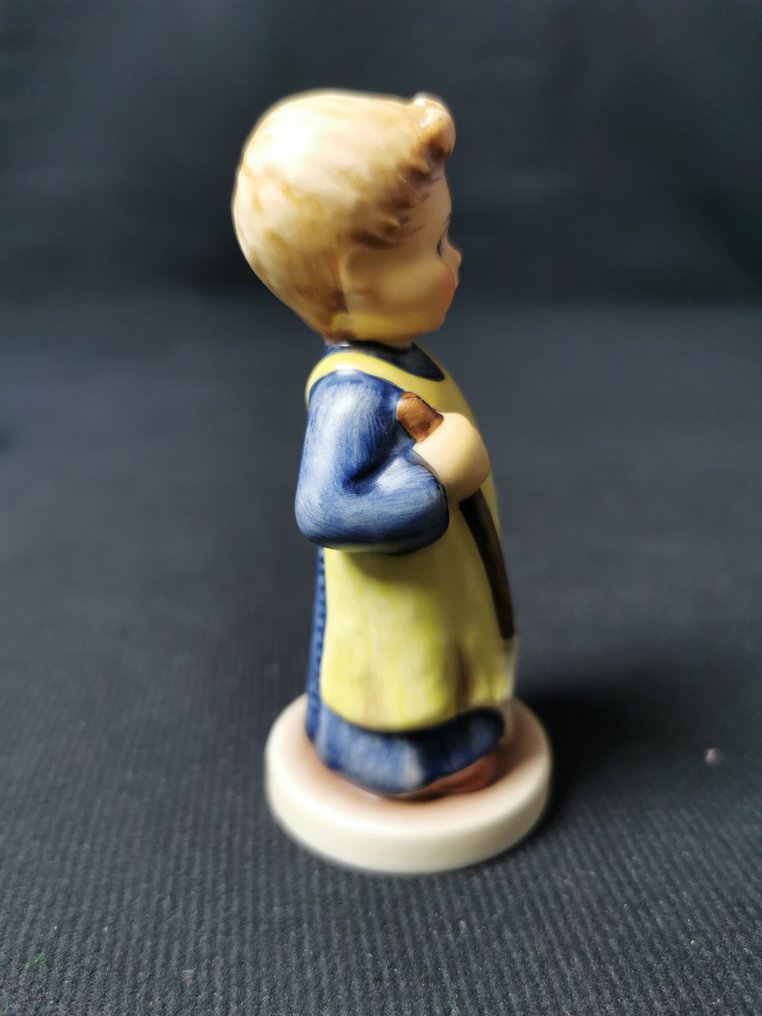 Statuette, Vintage Hummel Goebel - Statuetta "Muh noch umgraben Graden Treasures " #88 TMK7 - 10 cm - Porcelain #1.0