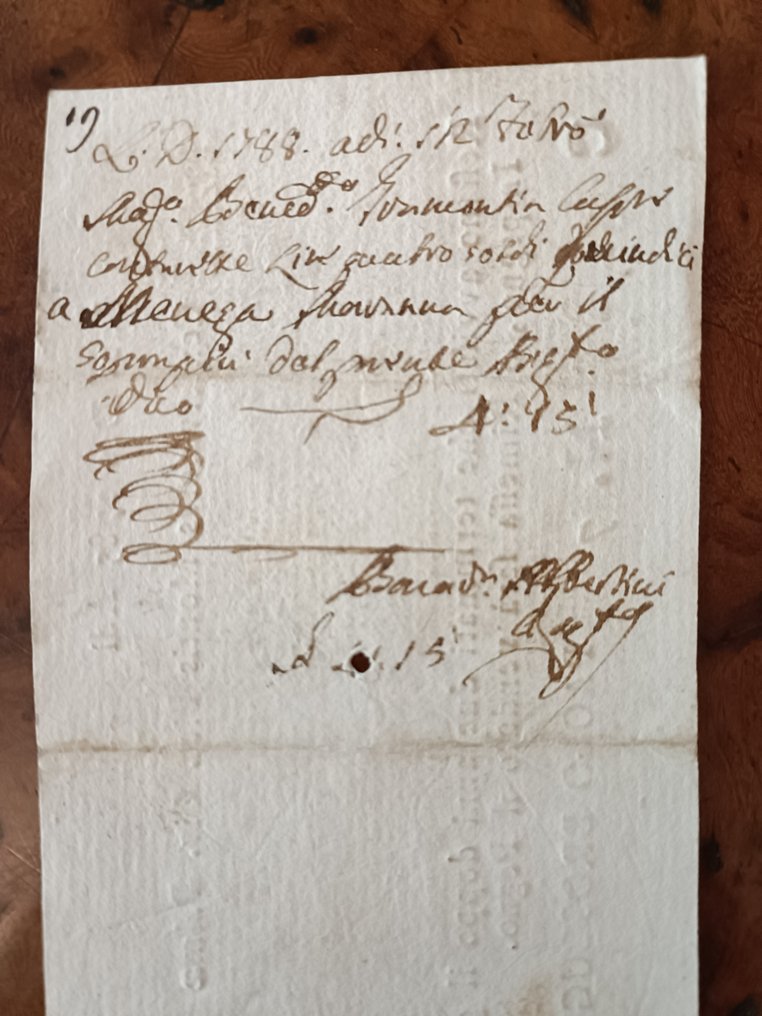 Monte di Pietà - Monte di pietà Palmanova, Repubblica di Venezia - 1752 #4.3