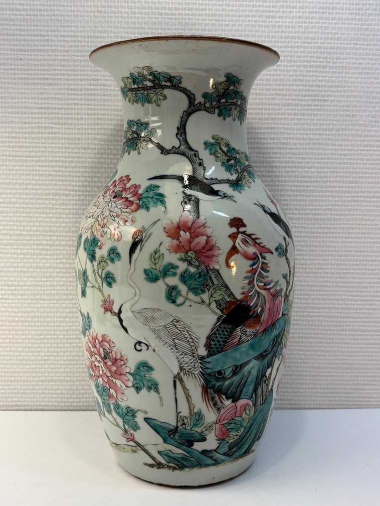 Βάζο - Πορσελάνη - Κίνα - Qing Dynasty (1644-1911) (χωρίς τιμή ασφαλείας) #2.1