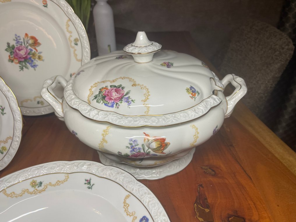 Ilmenau Hennenberg - 6人用餐具套装 - 瓷 #1.0