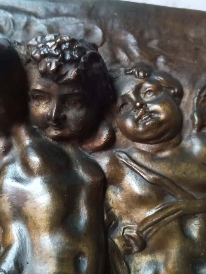 Rilievo, Putti - 34 cm - Bronzo #4.3