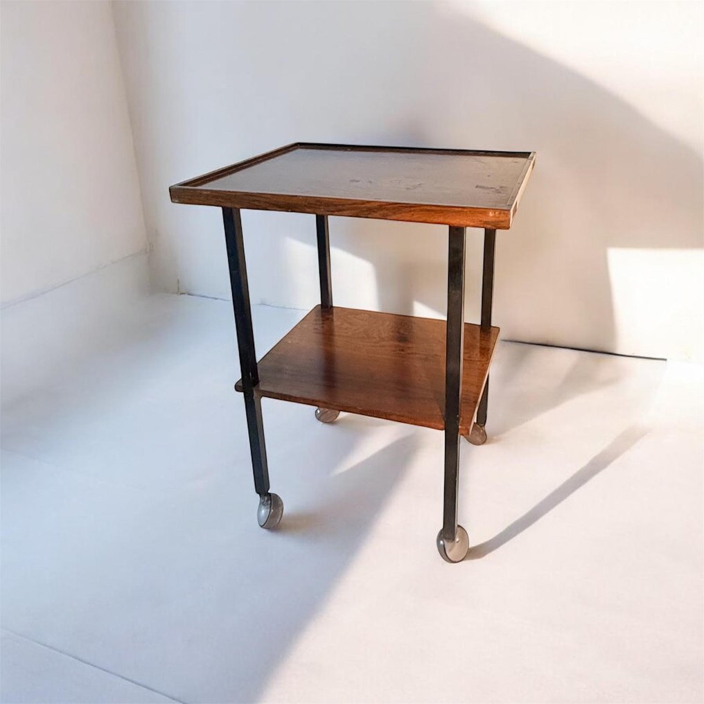Serveringsvogn - Tre, Metall #1.0