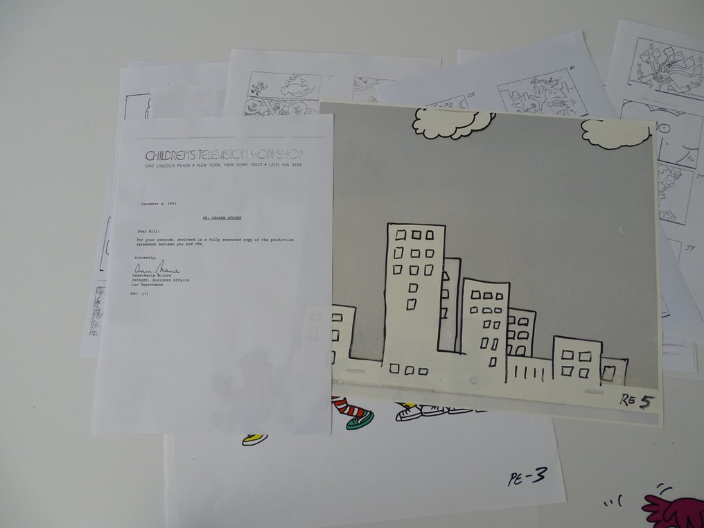 Keith Haring (1958-1990) - Characters with birds #3.2