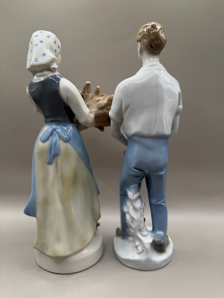 Carl Scheidig - 雕像 - 25 cm - 瓷器 #2.1