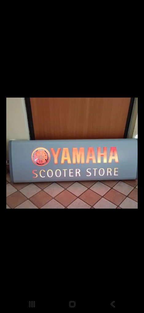 Yamaha - YAMAHA κατάστημα σκούτερ - Φωτεινό κουτί - Αλουμίνιο, πλαστική #1.0