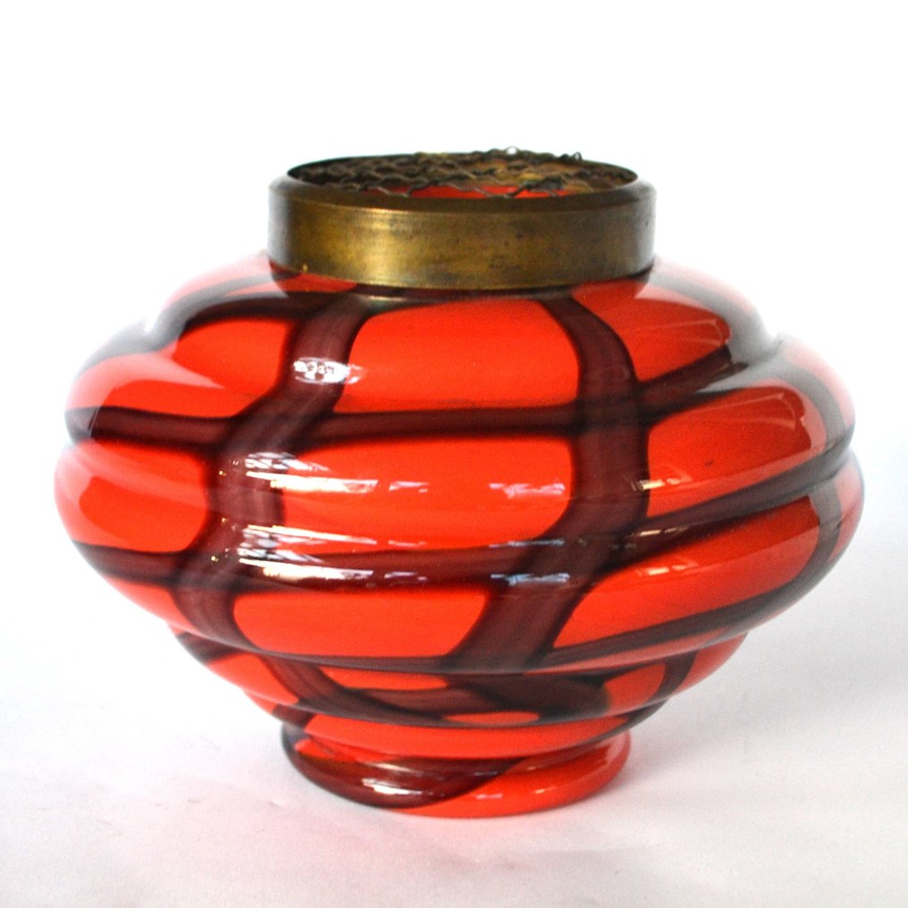 Vase  - Verre, Laiton #2.1