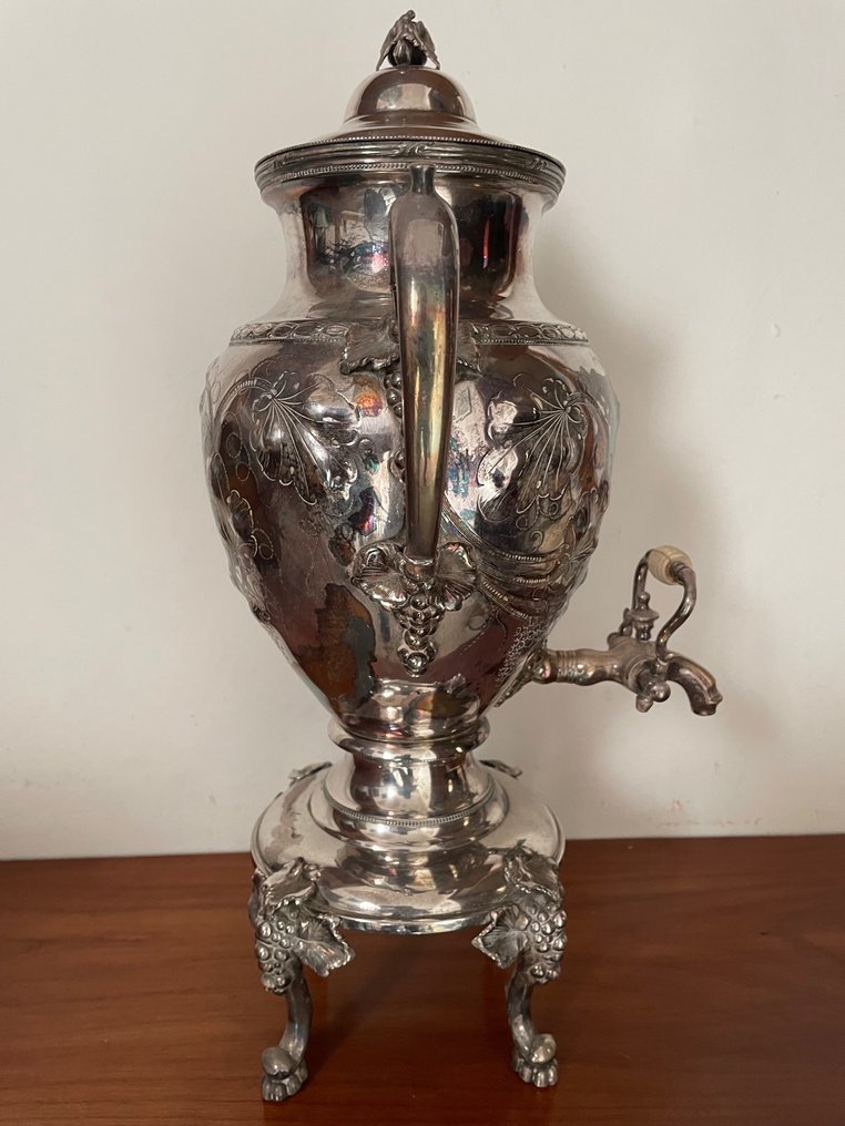 Samovar - Verzilverd - Marchiato Reed & Barton #3.2
