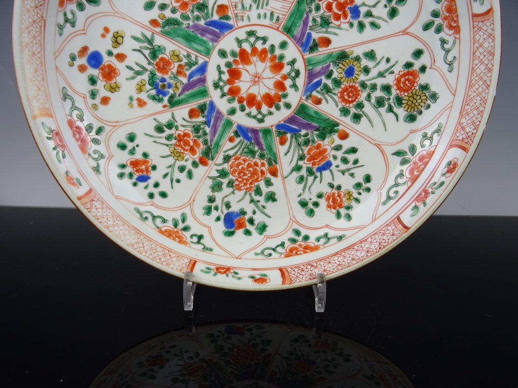 盘子 - 瓷 - 康熙 1662-1722 #3.2