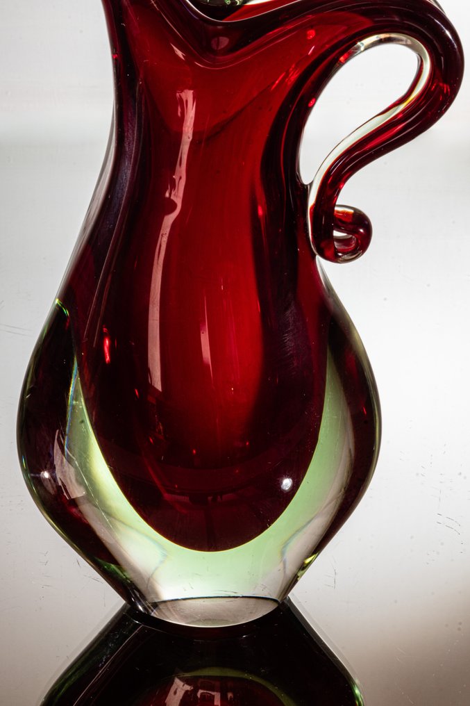 Murano - 花瓶 -  花瓶对象 - 沉浸式 - 高度 19.5 厘米 - 穆拉諾玻璃 #2.1