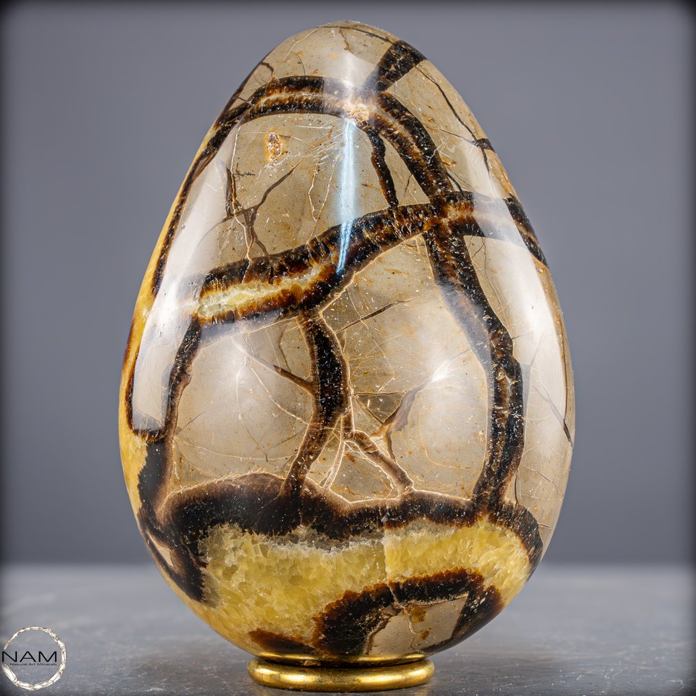 Fascinating Septarien Egg The magic of prehistoric shapes and colors- 2078.65 g #3.2