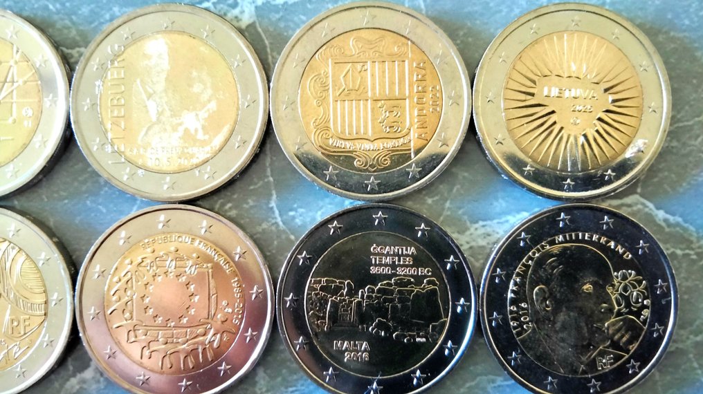 Europa. 2 Euro 2005/2025 (15 pièces)  (Zonder minimumprijs) #2.1