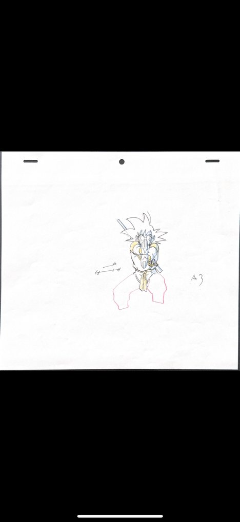 Akira Toriyama - 1 Original preliminary drawing - dragon ball Z #4.3