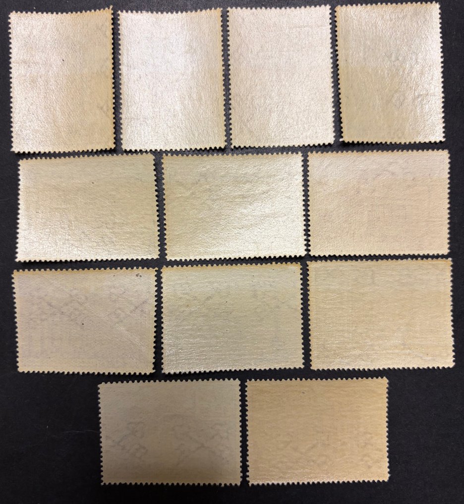 Cidade do Vaticano  - N. 7 belas séries de qualidade nova MNH**, MLH* e usadas. F. A. Diena - Sassone #1.0