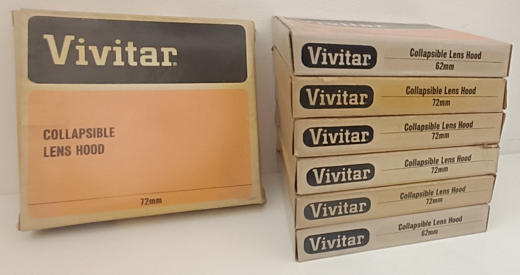 Vivitar, Eumig Collapsible Lens Hood 72mm / 62mm + Release Grip S2, S3, C5, C6. Analoge camera #3.2