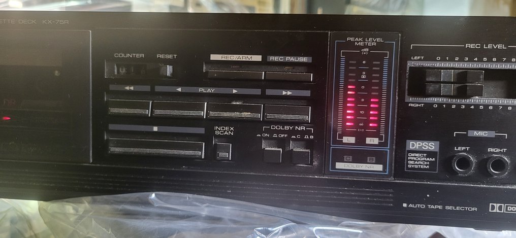 Kenwood - KX-75R Cassette recorder-player #2.1