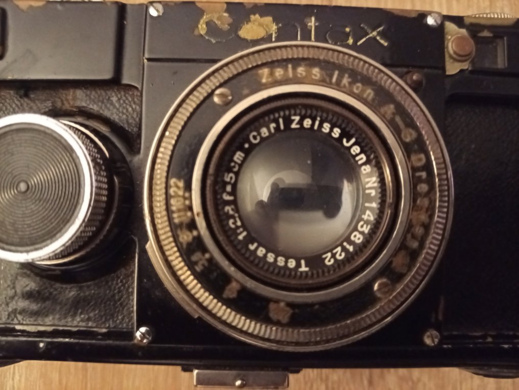 Zeiss Ikon Contax I gebaut 1933  mit CZJ Tessar 2,8/5cm | Φωτογραφική μηχανή με τηλέμετρο  (χωρίς τιμή ασφαλείας) #1.0
