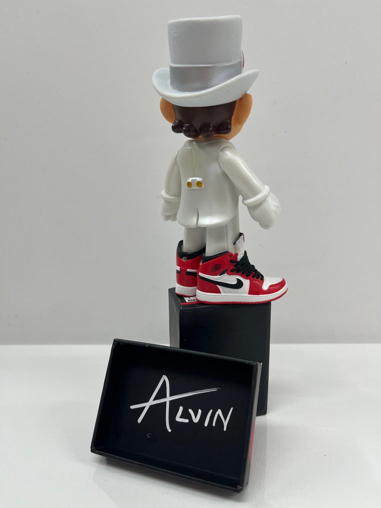 Alvin Silvrants - Skulptur, Super Mario NIKE AIR JORDAN I - 22 cm - Plast - 2025 #3.2