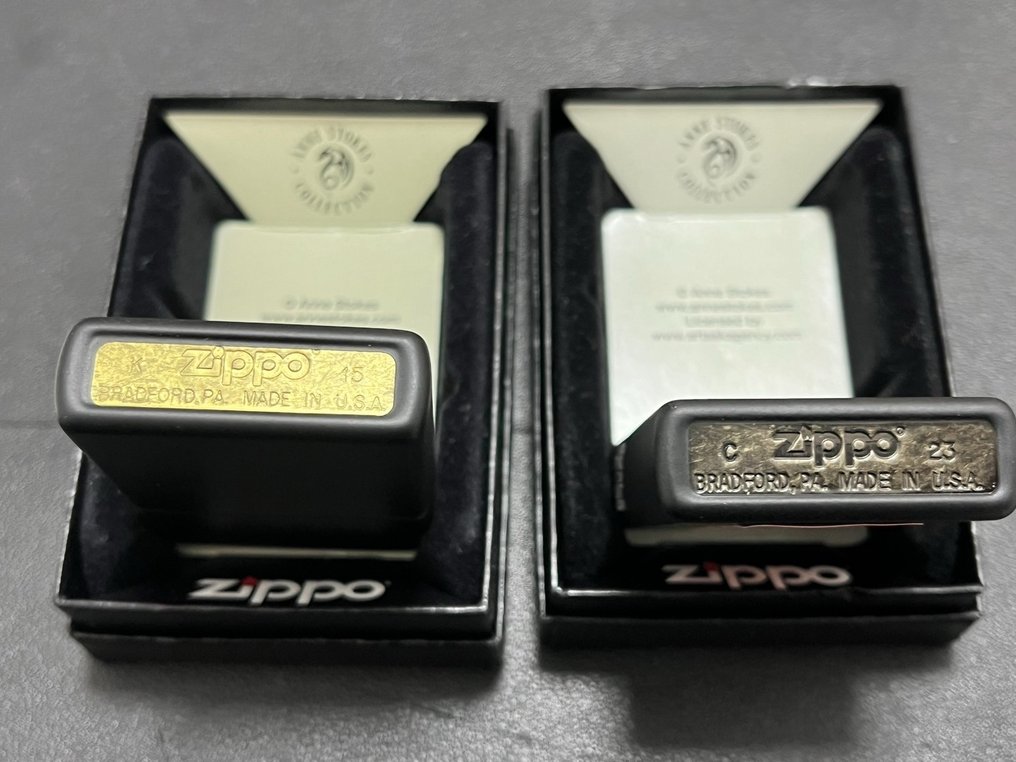 Zippo - Final Verdict - Sem preço de reserva - Isqueiro - Aço (aço inoxidável) -  (2) #4.3