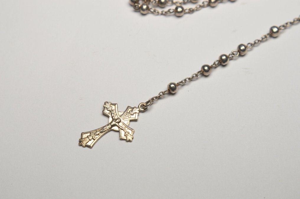 800 Argint - Colier - Rozarii religioase Rozariu #1.0