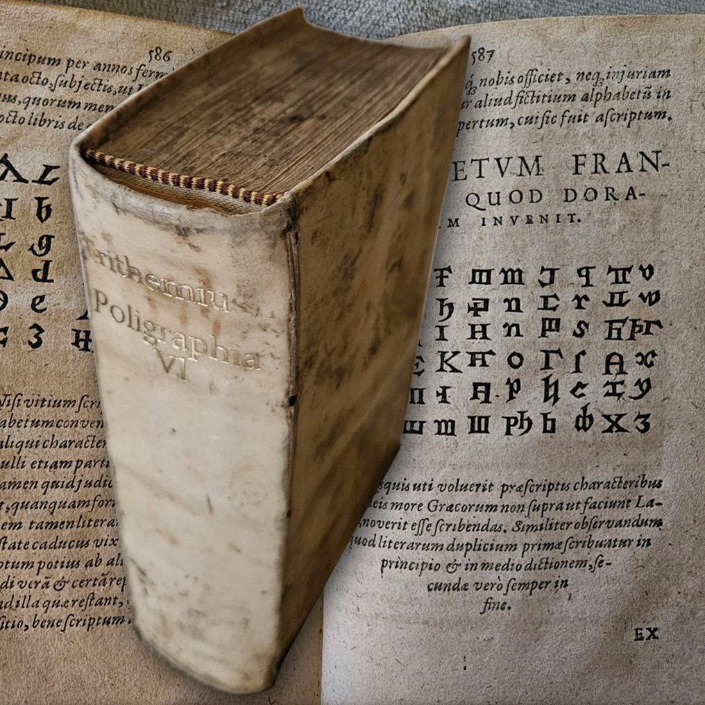 Johannes Trithemius - Libri Polygraphiae VI (Okkultismus, Kryptographie, Astrologie) - 1613 #1.0