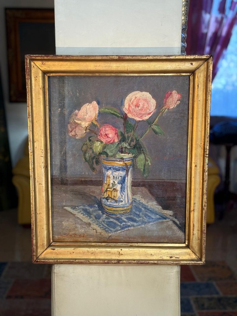 Donato Frisia (1883-1953) - Vaso di Fiori #1.0
