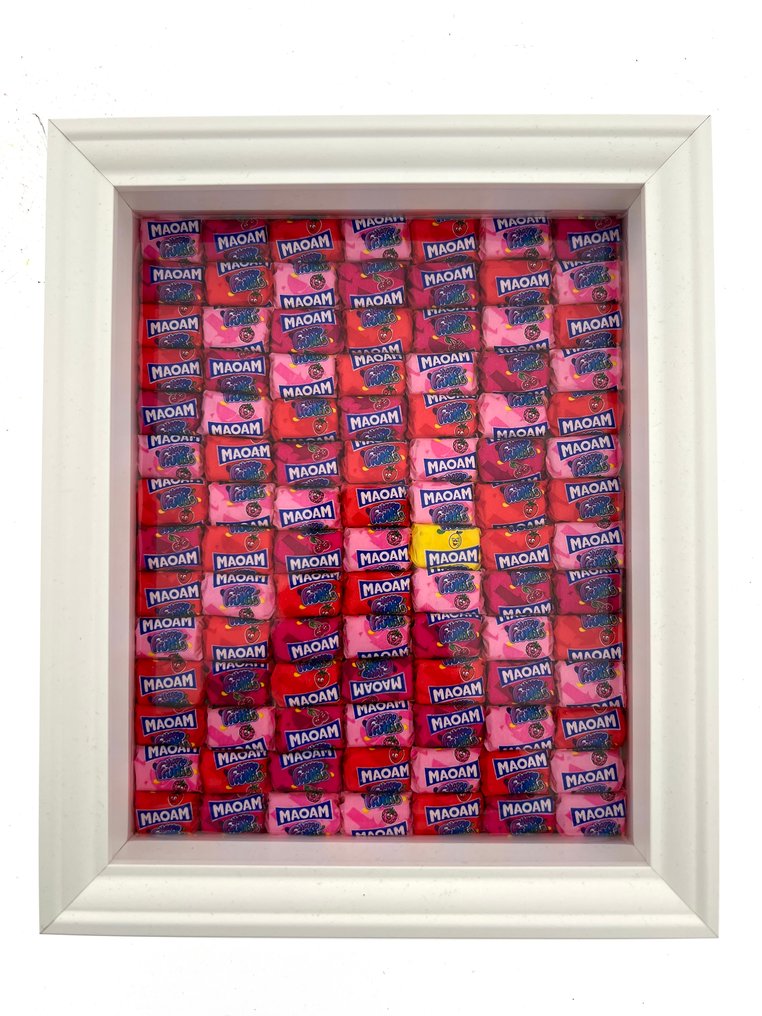 Koen Betjes (XXI) - Candy POP Collage ‘the special one’ - Epoxy Art #1.0