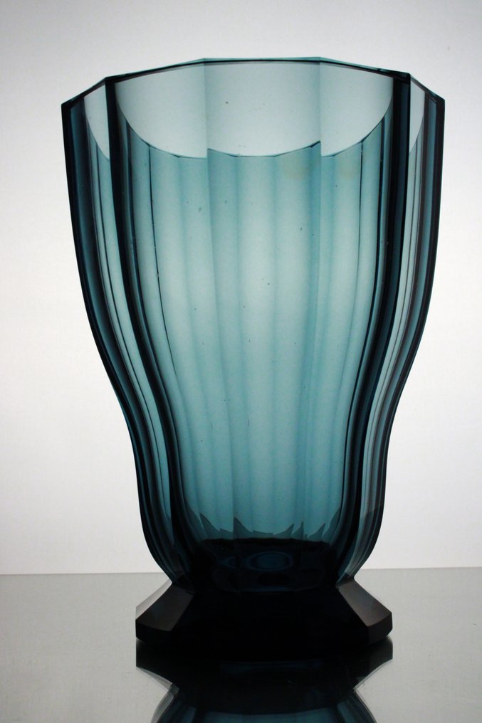 Ludwig Moser und Söhne - Josef Hoffmann (toegeschreven) - Wazon - Szkło #1.0