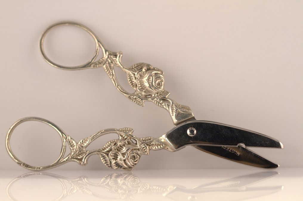 GEWE - Schere - Rosen - .830 Silber #2.1