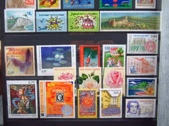 法国 2000/1992 - 超级邮票和册子收藏 #3.2