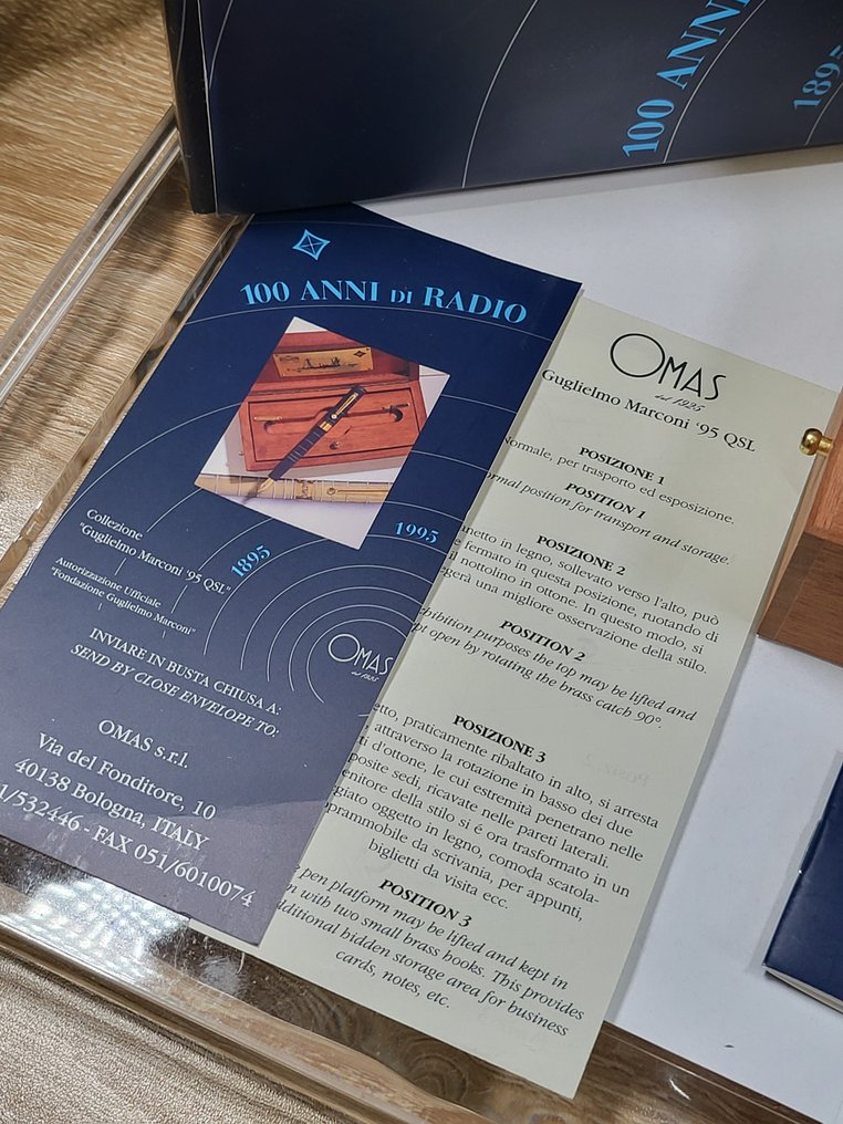 Omas - OMAS Guglielmo Marconi - 自來水筆 #3.2