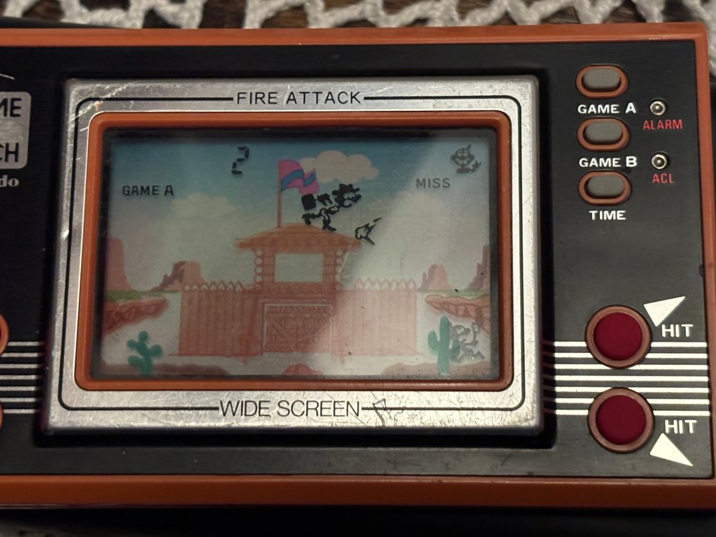 Nintendo - Game & Watch - Wide Screen - Fire Attack ID-29 - Handheld-Konsole - Ohne Originalverpackung #3.2