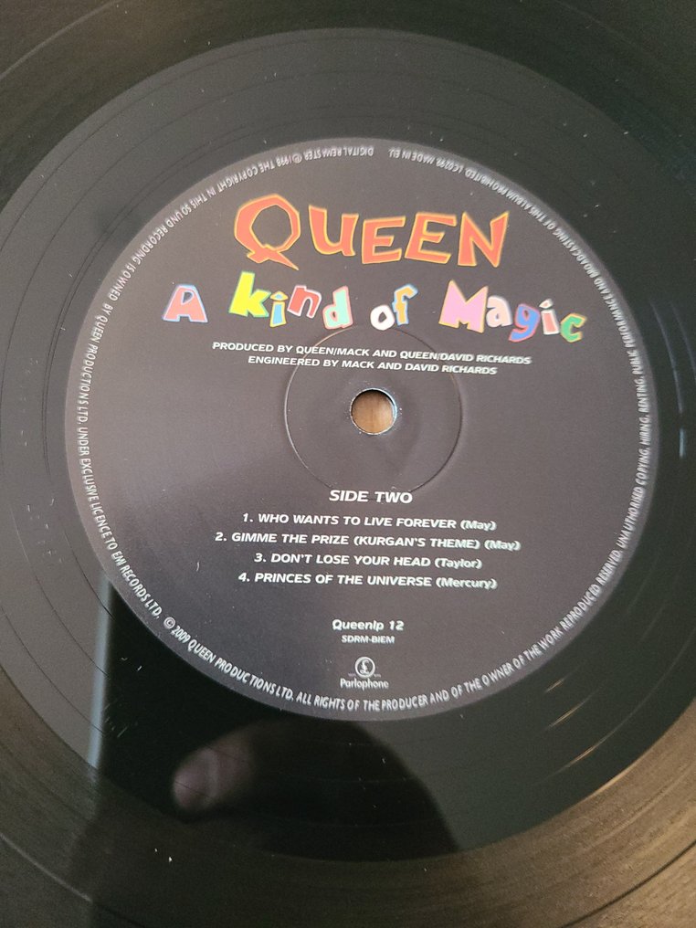 Queen - A Kind Of Magic - LP - 压制在重磅黑胶唱片上！全新！ - 2009 #4.3