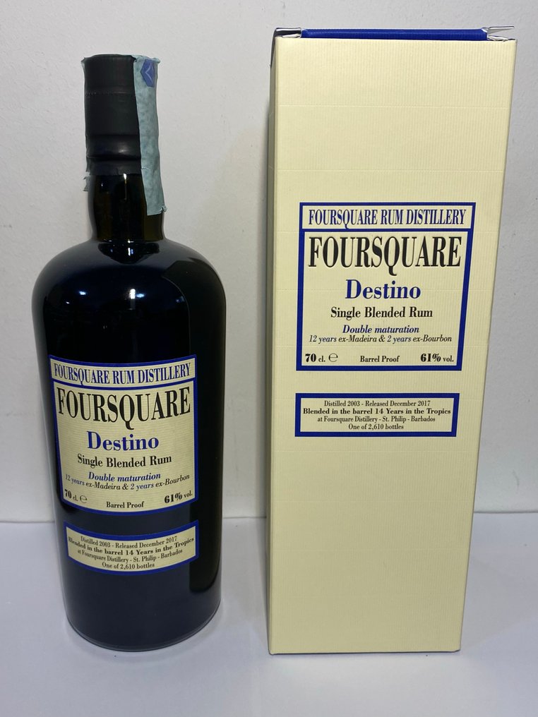 Foursquare 2003 Velier - Destino    - b. 2017  - 70cl #1.0