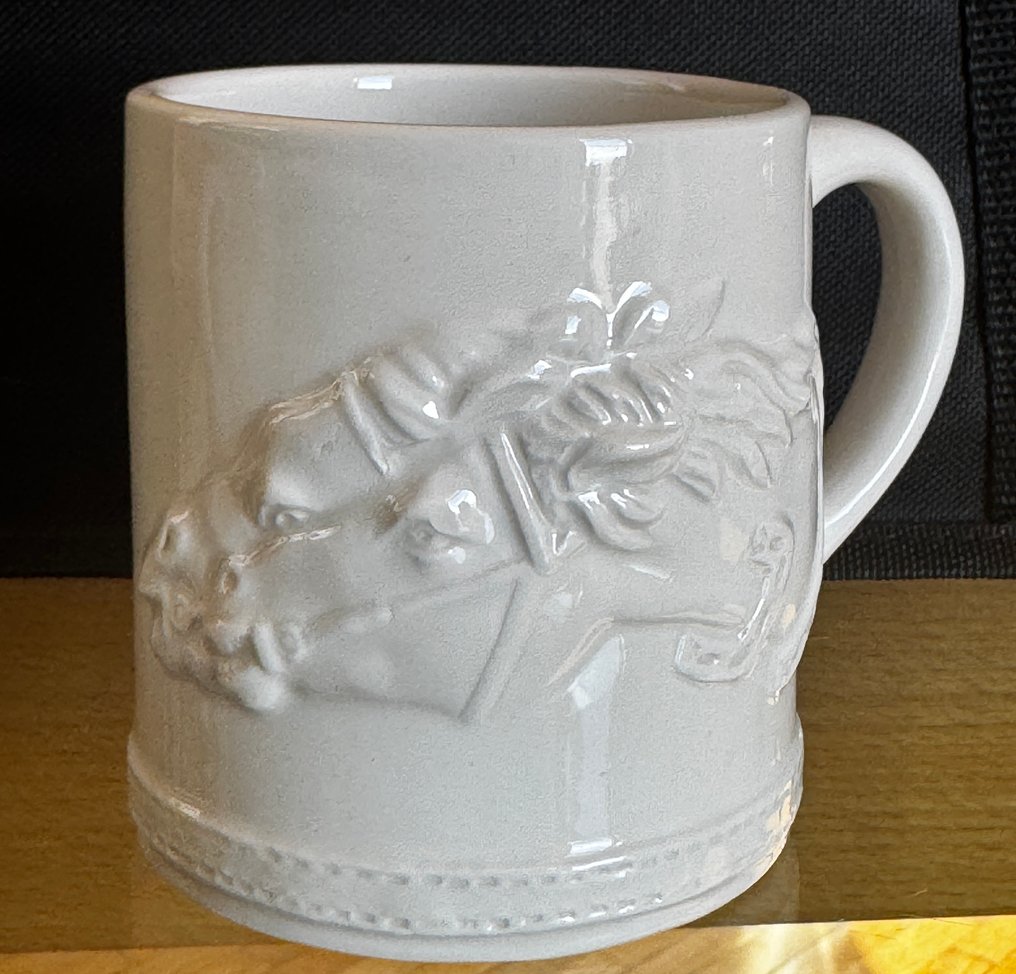 Gucci - 高腳杯 (2) - 陶瓷 - 马头轮廓 #1.0