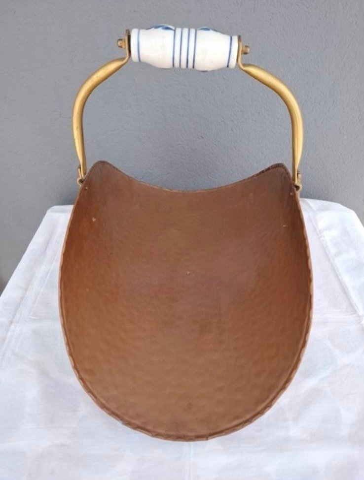 Portariviste - Rame, Ottone - Porta giornali in rame #3.2