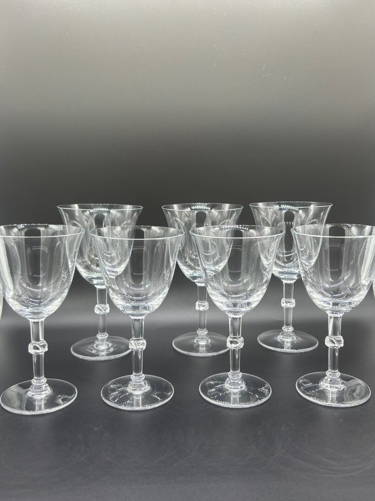Lalique - Marc Lalique - Drinking glass (7) - beaugency - Crystal #1.0