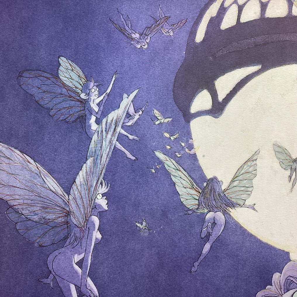 Rosinski - 1 Offset Print - Individu - Les Fées #4.3