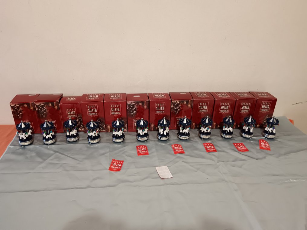 Joulukoristeet Bagutta argenti Giostra (12) - Hopeoitu #1.0