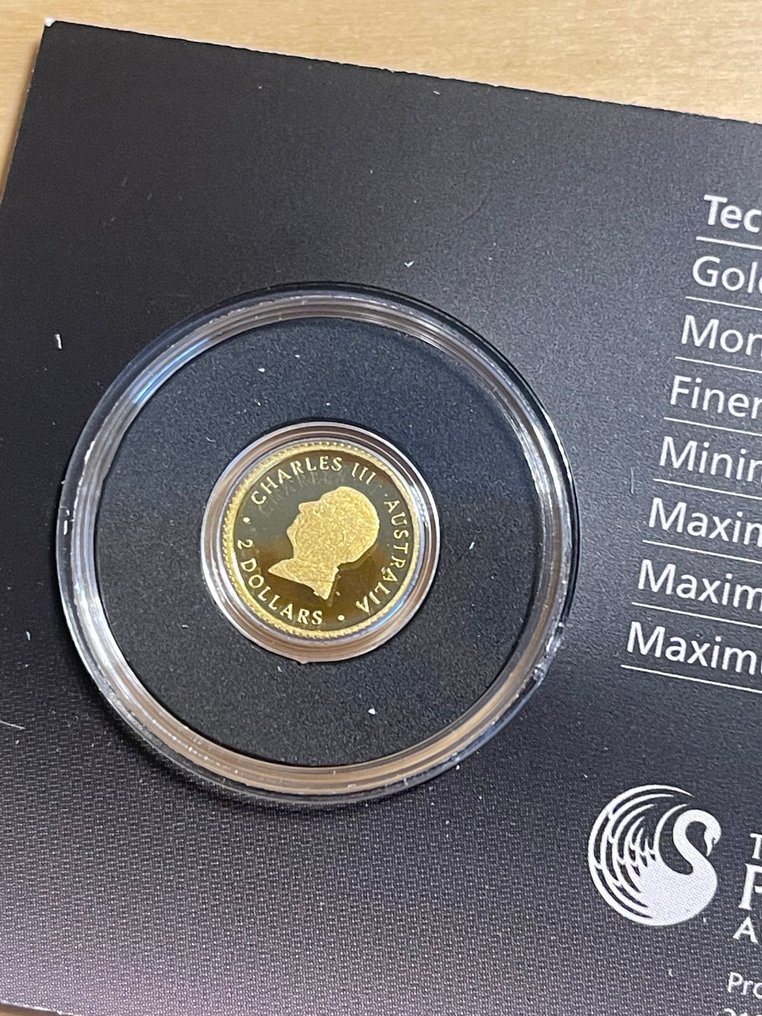 Australia. 2 Dollars 2025 Goldmünze KANGAROO 0,5 g AU.99.99 (No reserve price) #3.2