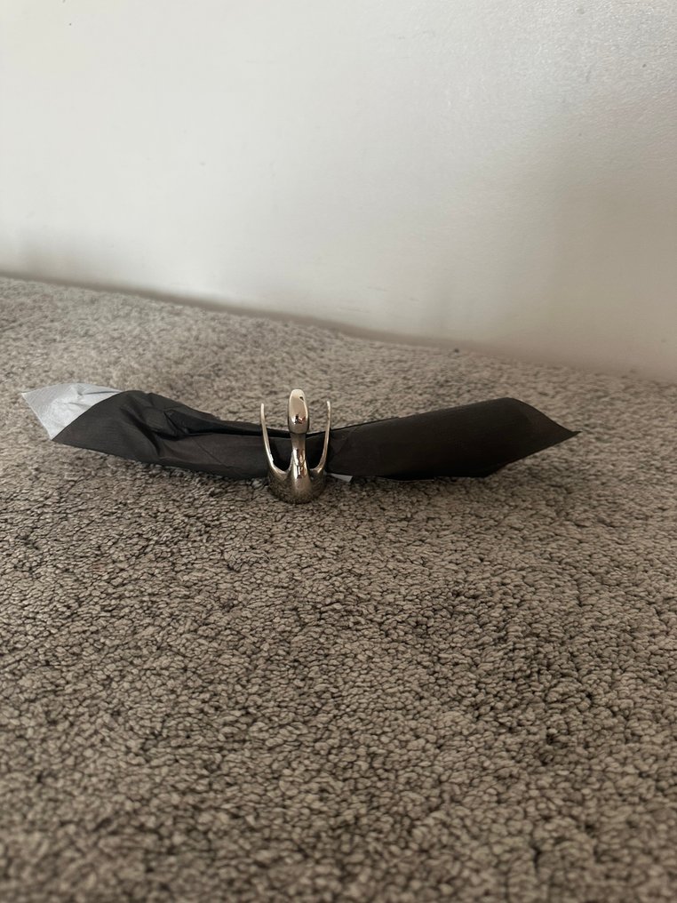 Portatovagliolo (12)  - Placcato argento - anelli portatovaglioli #1.0