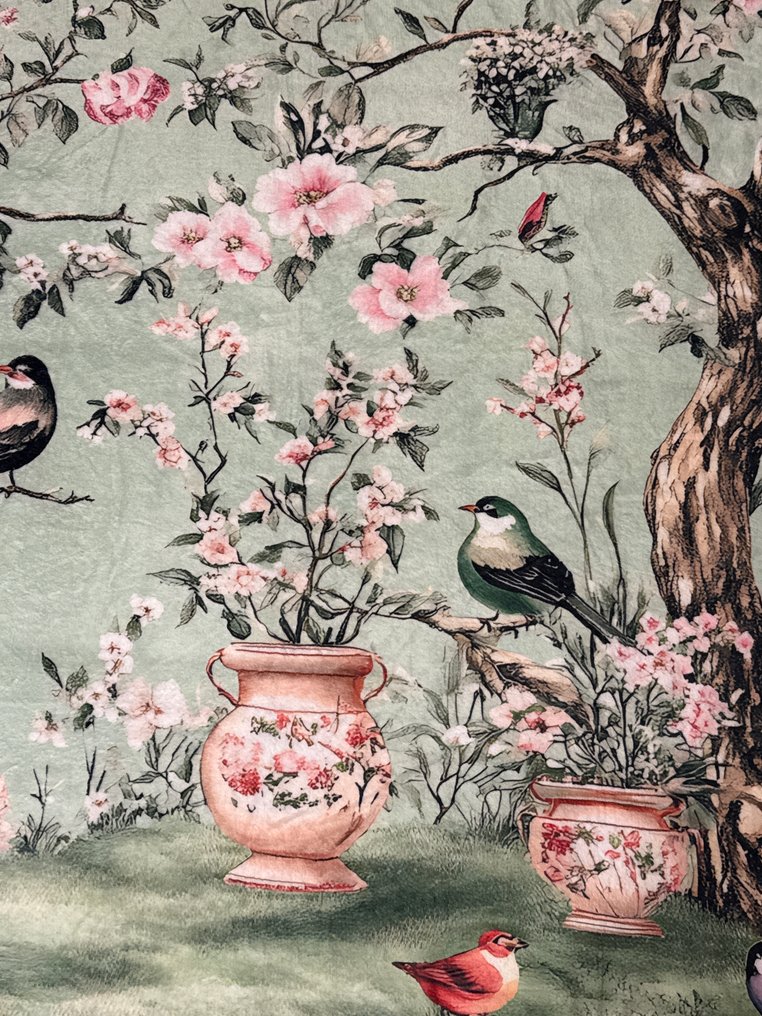 San Leucio top quality - κομψό πλεκτό κινέζικης τέχνης Art Déco - Ριχτάρι  - 150 cm - 130 cm #1.0