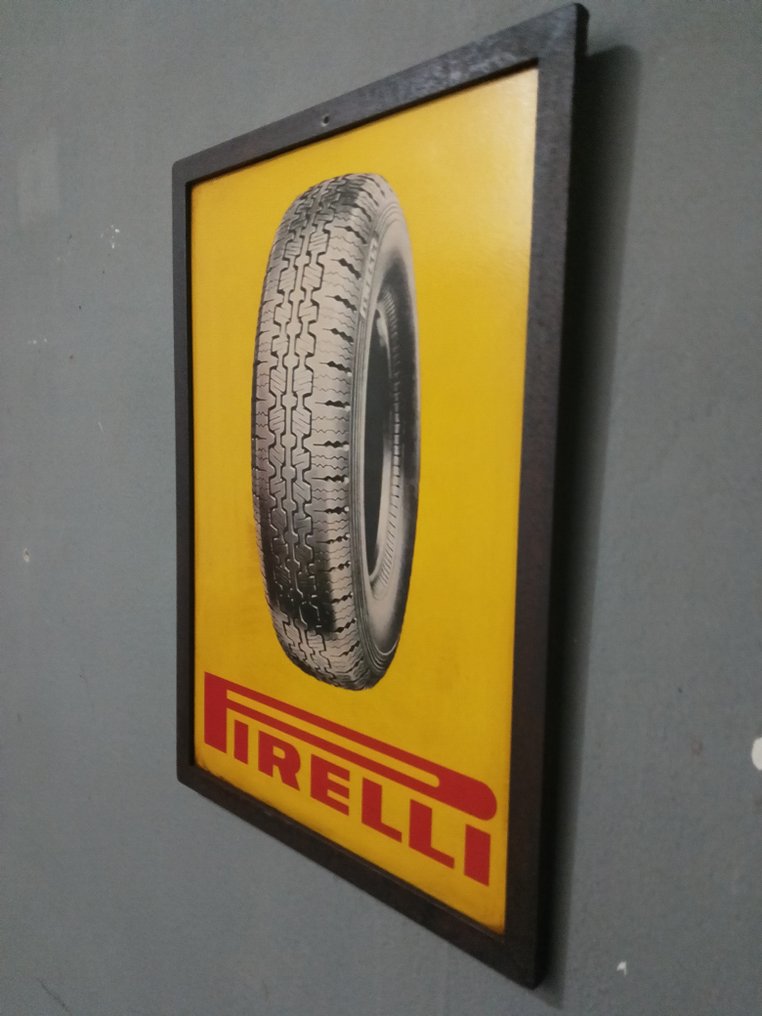 Pirelli - Eisernes Schild - Pirelli - Werbeschild - 1970 - Eisen #2.1