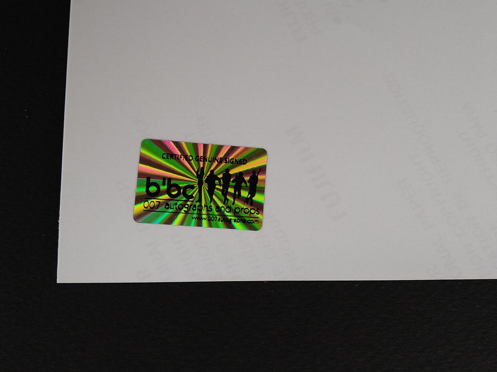 James Bond 007: Skyfall - Daniel Craig "007" and Judi Dench "M" - Double signed photo with COA #3.2