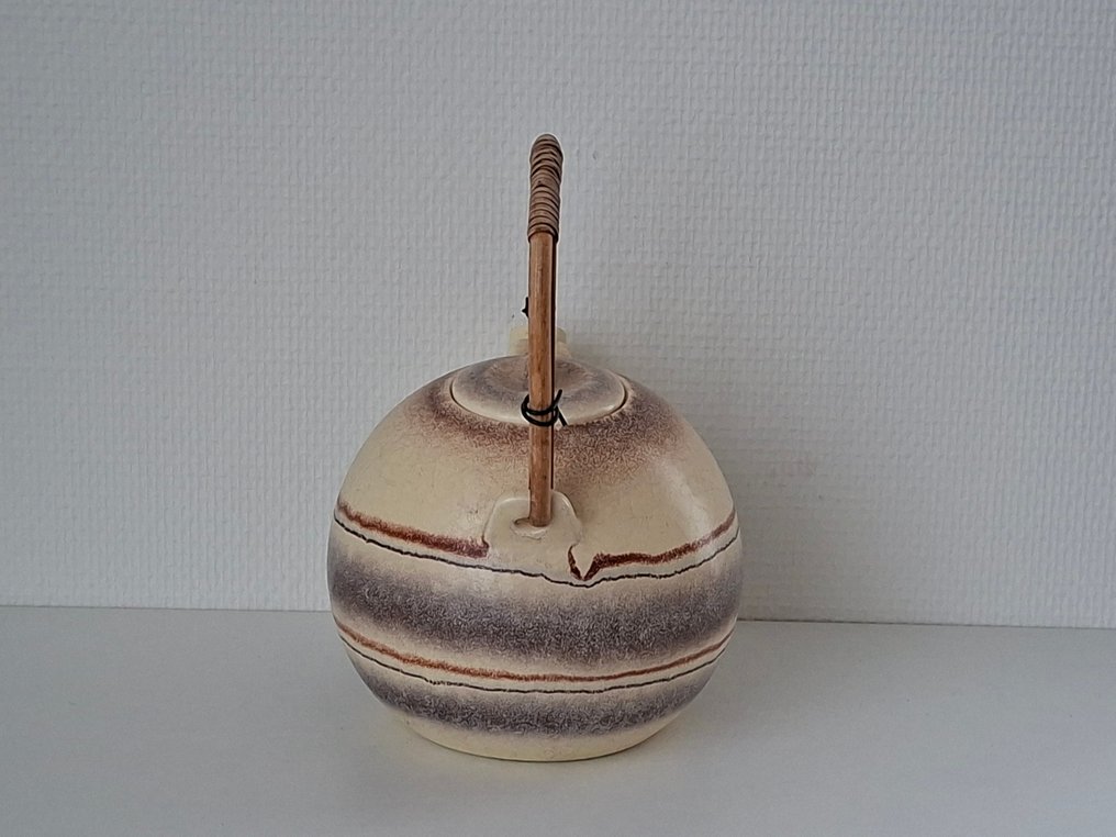 Teapot - Earthenware - Art Deco teapot #3.2