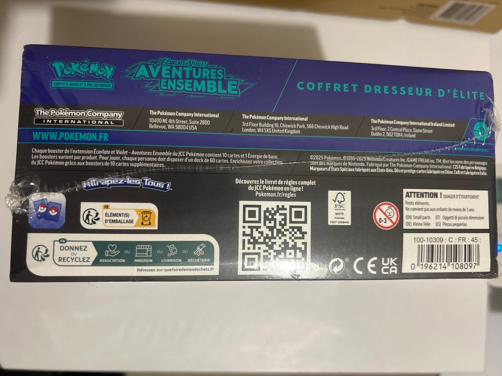 Pokémon - 1 Box - Cofanetto Allenatore d'Elite - Avventure Insieme (Écarlate et Violet) - Scarlet & Violet #2.1